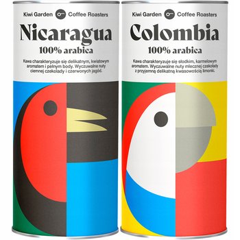 Kawa NIKARAGUA KOLUMBIA 100%Arabica z palarni Świeżo Palona - Kiwi Garden