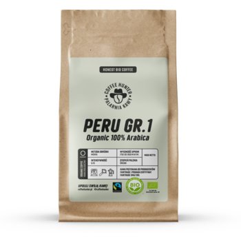 Kawa Organiczna Peru GR.1 KAWA ZIARNISTA - 250 g - COFFEE HUNTER