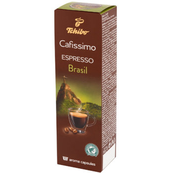 Kawa palona mielona w kapsułkach TCHIBO Cafissimo Espresso Brasil, 10x8 g - Tchibo