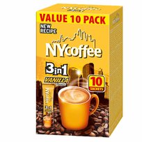 Kawa Rozpuszczalna Instant Napój Kawowy 3in1 3w1 Wanilia NYcoffe 10szt