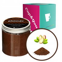 Kawa smakowa deserowa aromatyzowana PISTACJA mielona ARABICA Cup&You 200g na prezent upominek dla kobiety mężczyzny faceta mamy taty żony męża