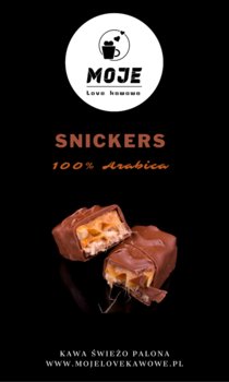 Kawa smakowa Snickers 1000g ziarnista - Moje Love Kawowe