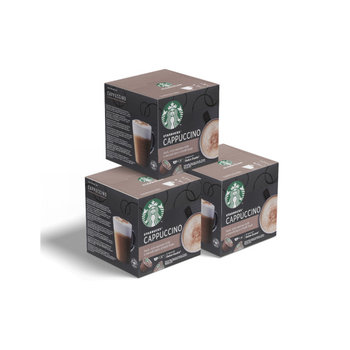 Kawa w kapsułkach do NESCAFÉ® Dolce Gusto® Starbucks Cappuccino, 3 x 6 + 6 szt. - Starbucks