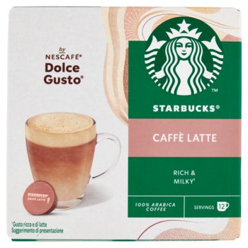 Kawa w kapsułkach Dolce Gusto Caffe Latte 121g - Starbucks - Starbucks