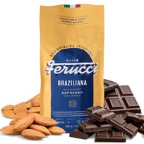Kawa z nutą czekolady ziarnista 1 kg z Brazylii FERUCCI Braziliana
