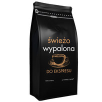 Kawa ziarnista 100% ARABICA ŚWIEŻO PALONA DO EKSPRESU 1kg