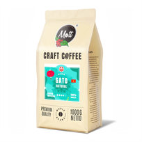 Kawa ziarnista 1kg - 100% Robusta - Świeżo Palona - Mott Gato Wietnam