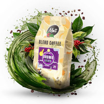 Kawa ziarnista 1kg Blend Arabika & Robusta Świeżo Palona Oromo Silver