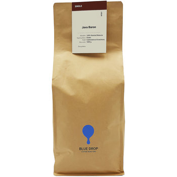 Kawa Ziarnista 1Kg Java Blue Drop Świeżo Palona - Blue Drop