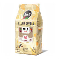 Kawa Ziarnista 1kg Mila CREMA blend BRAZYLIA Świeżo Palona do EKSPRESU