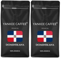 Kawa ziarnista 2kg 100% Arabica świeżo palona Dominikana Do ekspresu