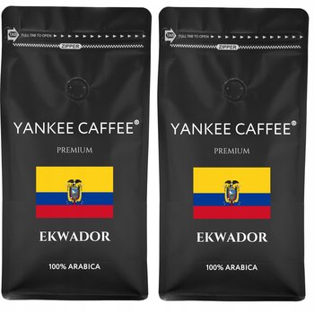 Kawa ziarnista 2kg 100% Arabica świeżo palona Ekwador Do ekspresu (2x1kg) - Yankee Caffee