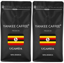 Kawa ziarnista 2kg 100% Arabica Świeżo palona Uganda Do ekspresu