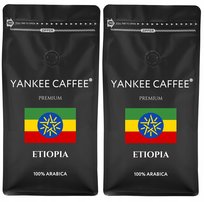 Kawa ziarnista 2kg Arabica świeżo palona Etiopia Do ekspresu i przelewu