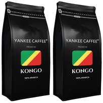 Kawa ziarnista 2kg Arabica świeżo palona Kongo Do ekspresu i przelewu