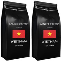 Kawa ziarnista 2kg Arabica świeżo palona Wietnam (2x1kg) Do ekspresu