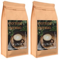 Kawa ziarnista 2kg ŚWIEŻO PALONA 100% ARABICA Morning Espresso (2x1kg)