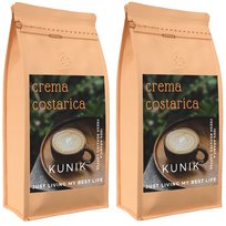 Kawa ziarnista 2kg ŚWIEŻO PALONA ARABICA Crema Costarica Kostaryka (2x1kg)