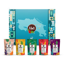 Kawa ziarnista Arabica 100% Kostaryka Na PREZENT Świeżo Palona 5x100g 