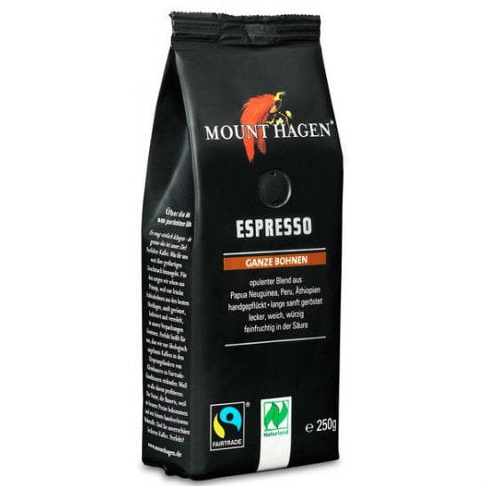 Фото - Кава HAGEN Kawa ziarnista bio MOUNT  Espresso, 250 g 