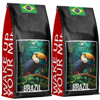 Kawa Ziarnista Brazylia 2Kg - Świeżo Palona 100% Arabica - Blue Orca Coffee - Blue Orca Coffee