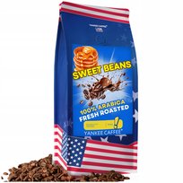 Kawa ziarnista do ekspresu 1kg Świeżo palona 100% Arabica SWEET BEANS