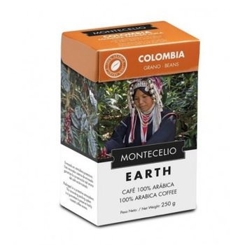 Kawa ziarnista MONTECELIO Earth Colombia, 250 g - Montecelio