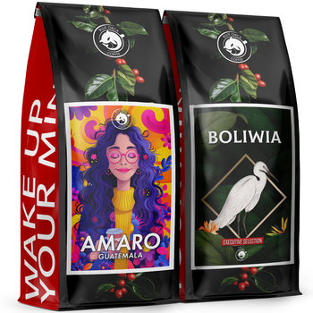 KAWA ZIARNISTA PARADISO+AMARO 100% ARABICA ŚWIEŻO PALONA 2x1KG - BLUE ORCA - Blue Orca Coffee