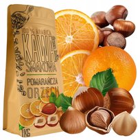 Kawa Ziarnista Smakowa Pomarańczowo Orzechowa Arabica 1 Kg Green Touch