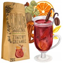 Kawa Ziarnista Smakowa Świąteczna Zimowy Grzaniec Arabica 250 G Green Touch
