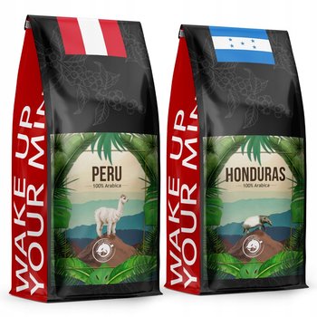 Kawa Ziarnistia Peru + Honduras 2X1Kg Świeżo Palona Arabica100% - Blue Orca - Blue Orca Coffee