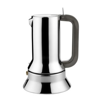 Kawiarka Alessi, 3 filiżanki, 150 ml, srebrna - Alessi