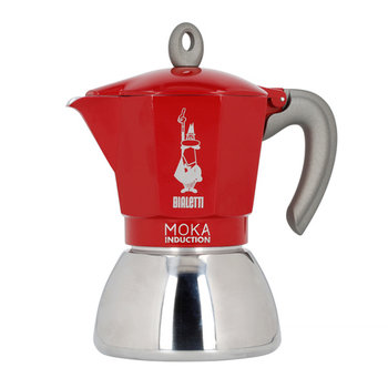 Kawiarka Bialetti New Moka Induction 2tz czerwona - Bialetti