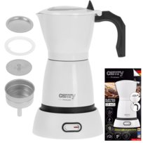 Kawiarka Elektryczna CAMRY Moka Cr4415W Biała 300ml.