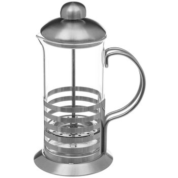 Kawiarka SECRET DE GOURMET, srebrna, 350 ml, 9x14x19,5 cm - Secret de Gourmet