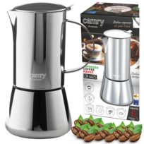Kawiarka Stalowa 350ml na Indukcję, Mycie w Zmywarce, Camry CR4425