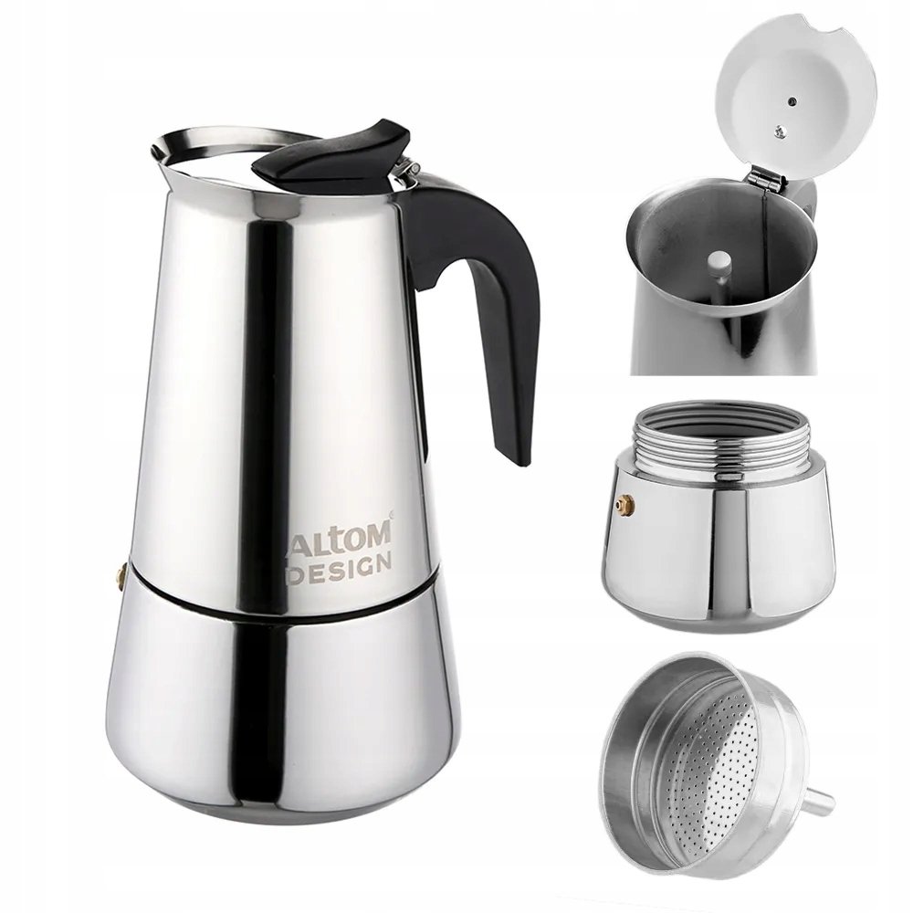 Kawiarka stalowa, ALTOM, 200ml-Zdjęcie-0