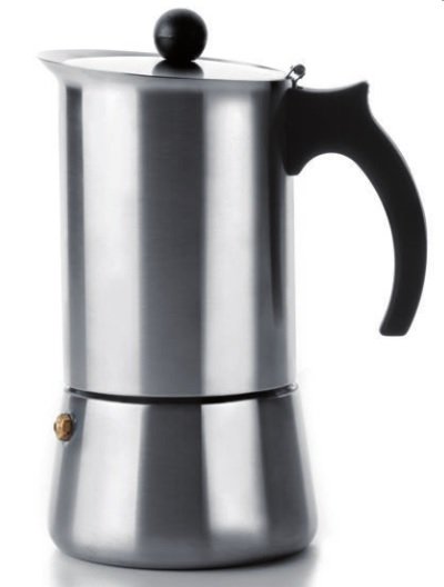 Kawiarka zaparzacz do kawy IBILI, srebrna, 600 ml