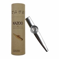 Kazoo Metalowe Srebrne K-1S Muzo