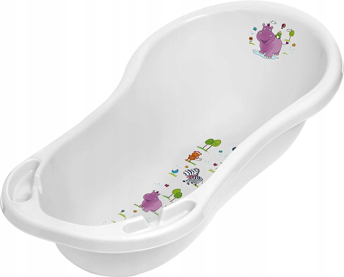 Vaschetta Keeeper Wiktoria Keeeper Vaschetta Bagno Neonato Ergonomica - 100cm Per 0-12 Mesi Blu Nordic Vasca Da Bagno Bambini