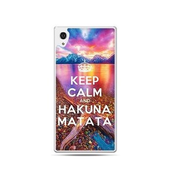 Keep Calm and Hakuna Matata dla  Xperia Z2 - EtuiStudio