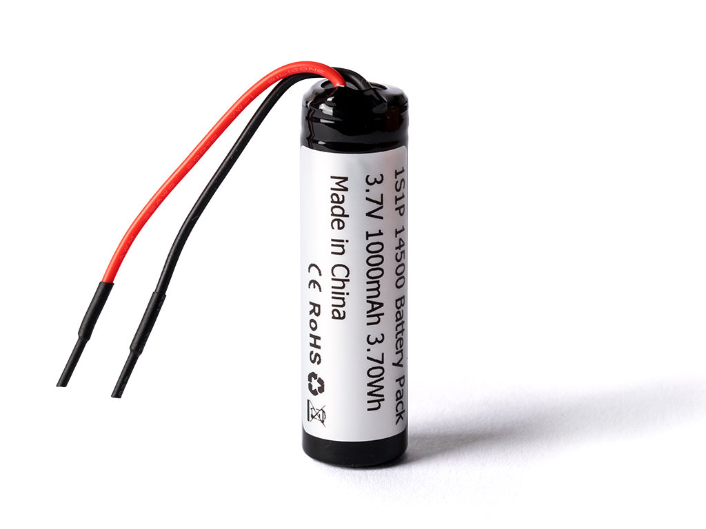 Фото - Акумулятор / батарейка Keeppower 1S1P 14500 1000mAh 3,6V - 3,7V Li-ion  (PCB)