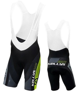 Kellys, Spodenki z wkładką, męskie, PRO Race Lime, rozmiar M - Kellys