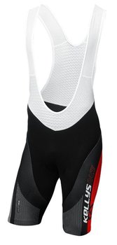 Kellys, Spodenki z wkładką męskie, PRO Race red, rozmiar S - Kellys