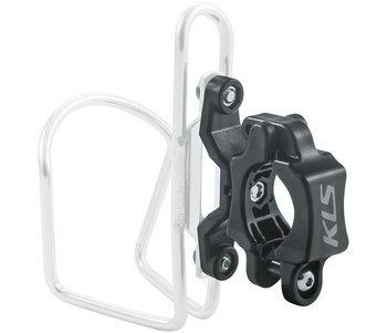Kellys Uchwyt do koszyka na bidon SLOT aluminiowy, czarny - Kellys