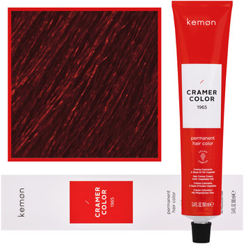 Kemon, Cramer Color 100ml kremowa farba do włosów z olejkami roślinnymi 7,5 Czerwony Blond - Kemon