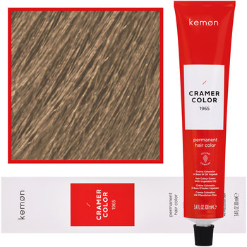 Kemon, Cramer Color, Kremowa farba do włosów z olejkami roślinnymi 8,08 Jasny Nordycki Naturalny Blond, 100 ml - Kemon