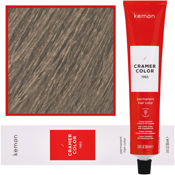 Kemon, Cramer Color, Kremowa farba do włosów z olejkami roślinnymi 8,78 Jasny Fioletowy Perłowy Blond, 100 ml - Kemon