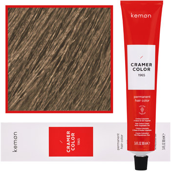 Kemon, Cramer Color, Kremowa farba do włosów z olejkami roślinnymi 9,008 Bardzo Jasny Nordycki Super Naturalny Blond, 100 ml - Kemon