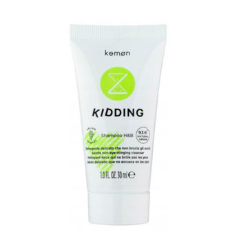 Kemon Liding Kidding Shampoo H&B VC | Delikatny szampon dla dzieci do włosów i ciała 30ml - Kemon